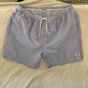 Seersucker 2XL Bathing Suit